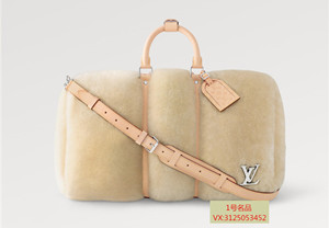LV M23108 KEEPALL BANDOULIÈRE 50羊毛皮革旅行袋