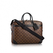 路易·威登 Louis Vuitton 男士PORTE时尚公文包 手提包 老花大号 男包 M40224