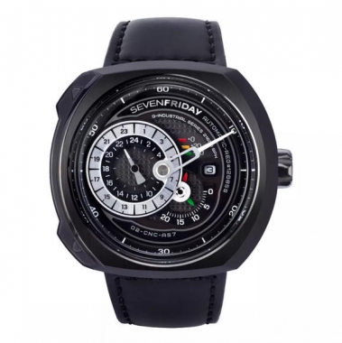 Sevenfriday Q301，三针分离，七个星期五品牌第一款带日历功能的手表