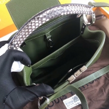 高仿lv女士手提全皮包-原版lv一比一女生斜跨包M93799绿色