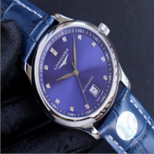 浪琴名匠超薄系列采用海欧2892机芯男士手表