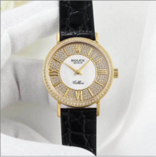 劳力士Rolex切利尼女士满天星超薄手表