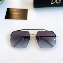 D&G杜嘉班纳哈气帶Logo镜片男女通用太阳眼镜