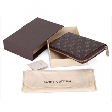 路易威登 Louis Vuitton 老花 zippy wallet monogram 男士长款钱包 M60017- QB